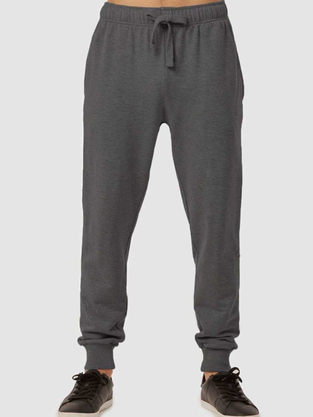 $15 SALE Men's Knocker Terry Joggers - Charcoal Gray
